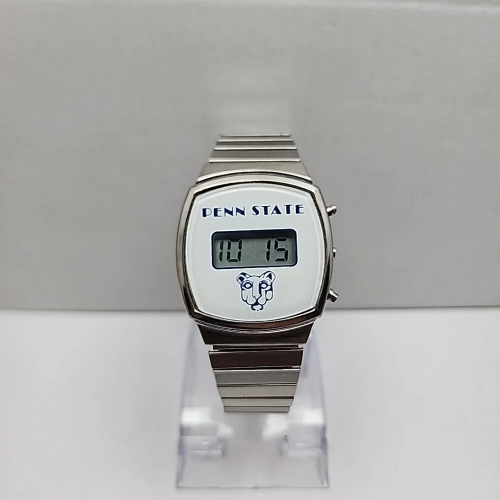 Vintage Penn State University Digital Watch Nittany Lions Football New Battery